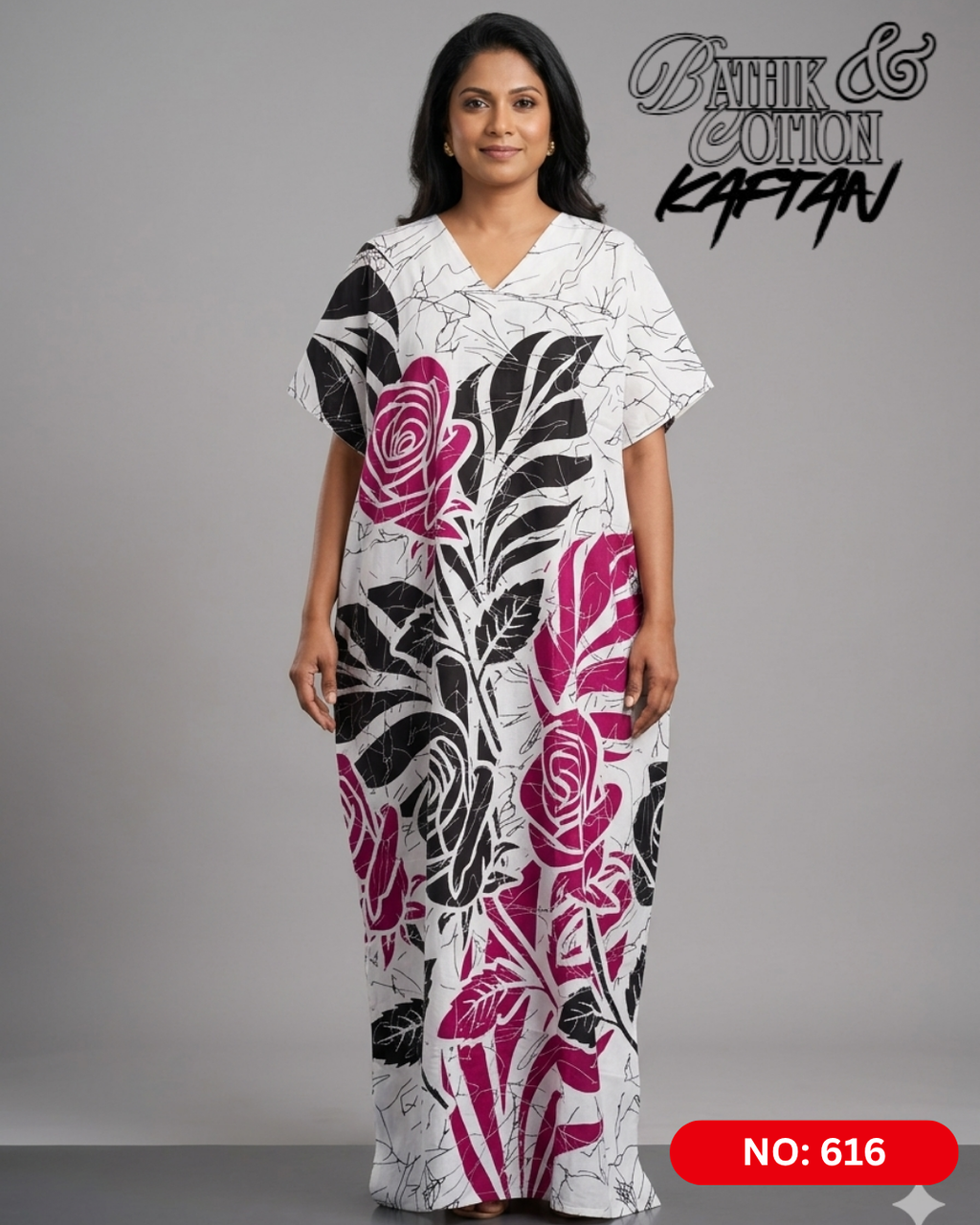 Bathik & Cotton Kaftan- 100% Cotton material | Free size comfort (Copy)