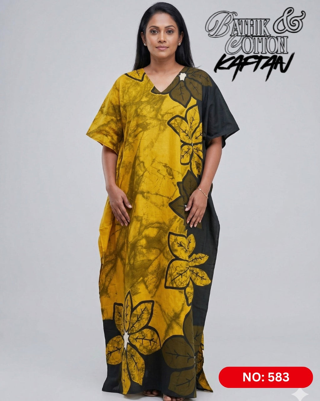 Bathik & Cotton Kaftan- 100% Cotton material | Free size comfort