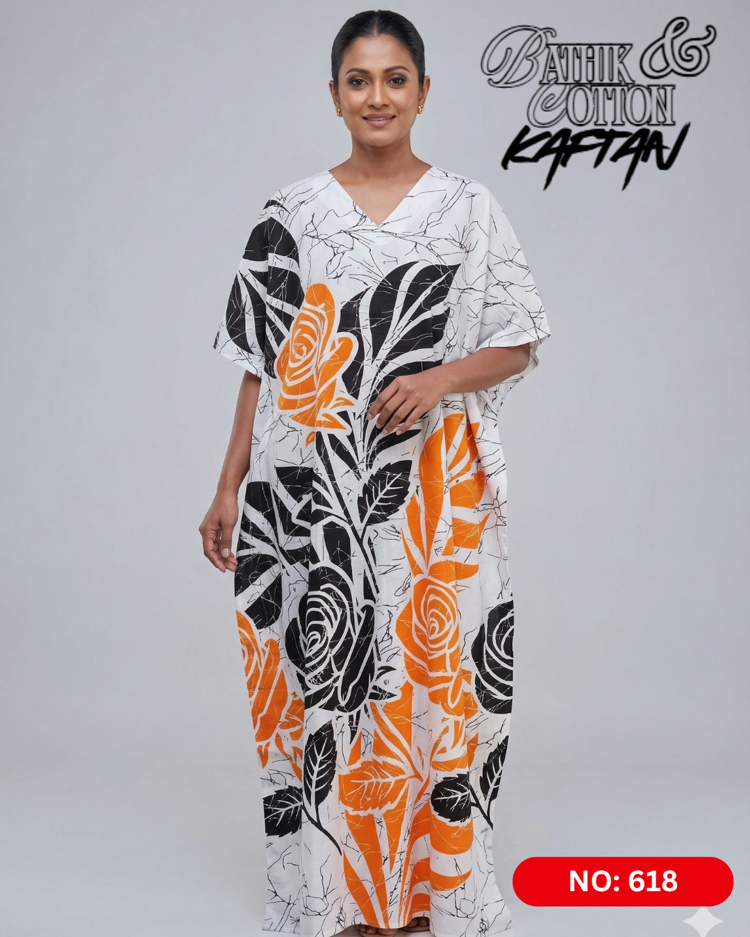 Bathik & Cotton Kaftan- 100% Cotton material | Free size comfort (Copy)