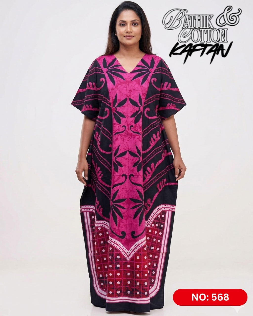 Bathik & Cotton Kaftan- 100% Cotton material | Free size comfort (Copy)