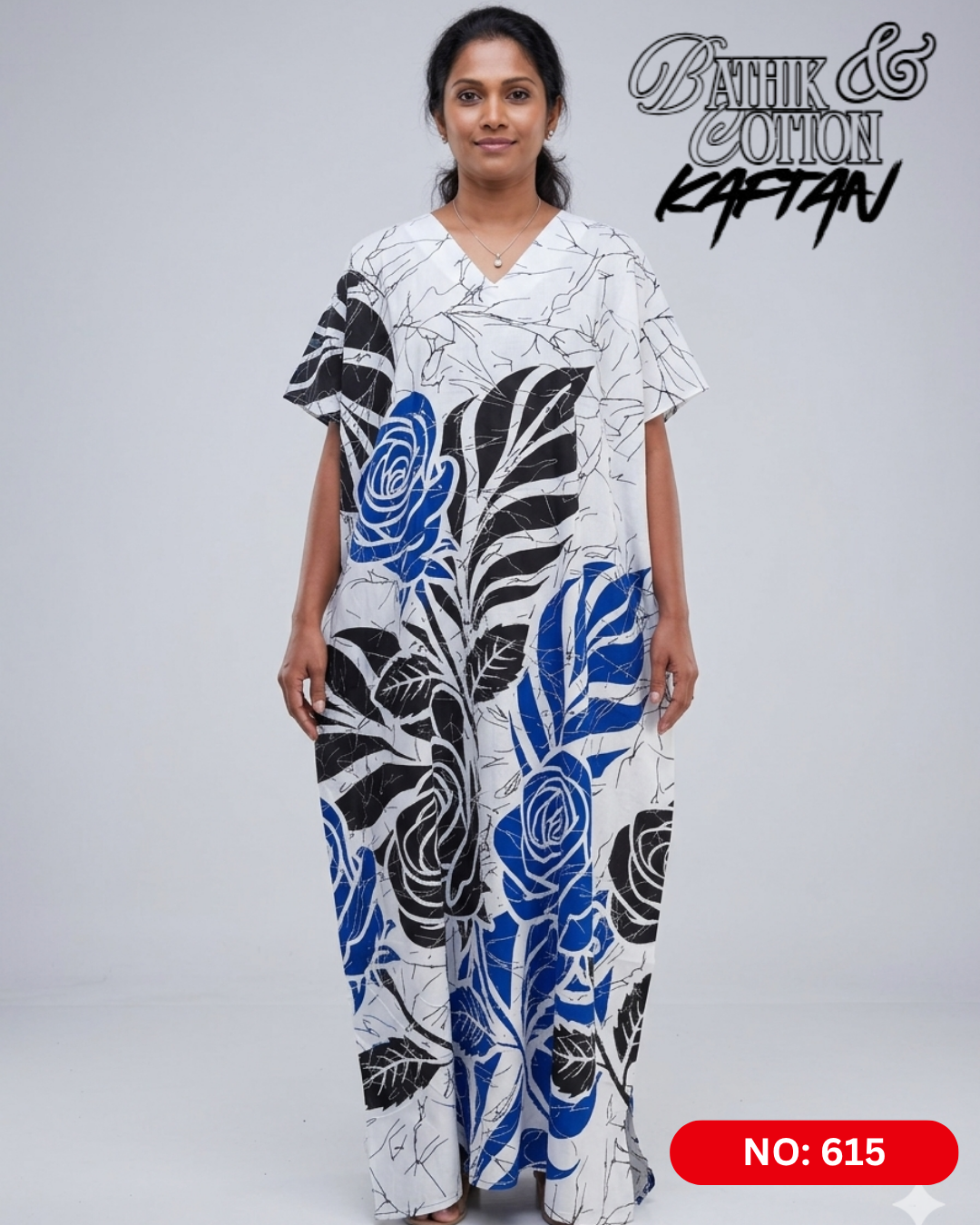 Bathik & Cotton Kaftan- 100% Cotton material | Free size comfort (Copy)