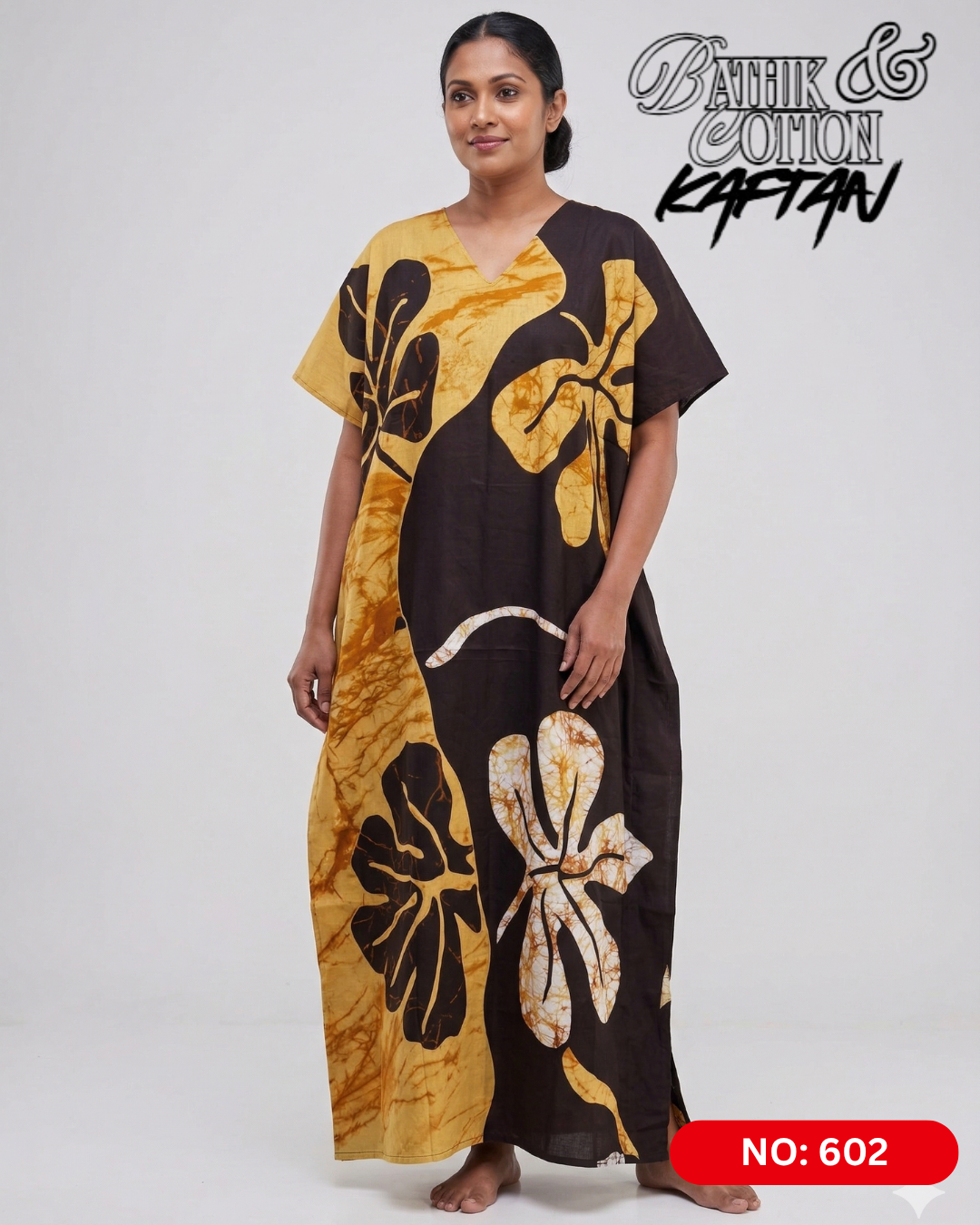 Bathik & Cotton Kaftan- 100% Cotton material | Free size comfort