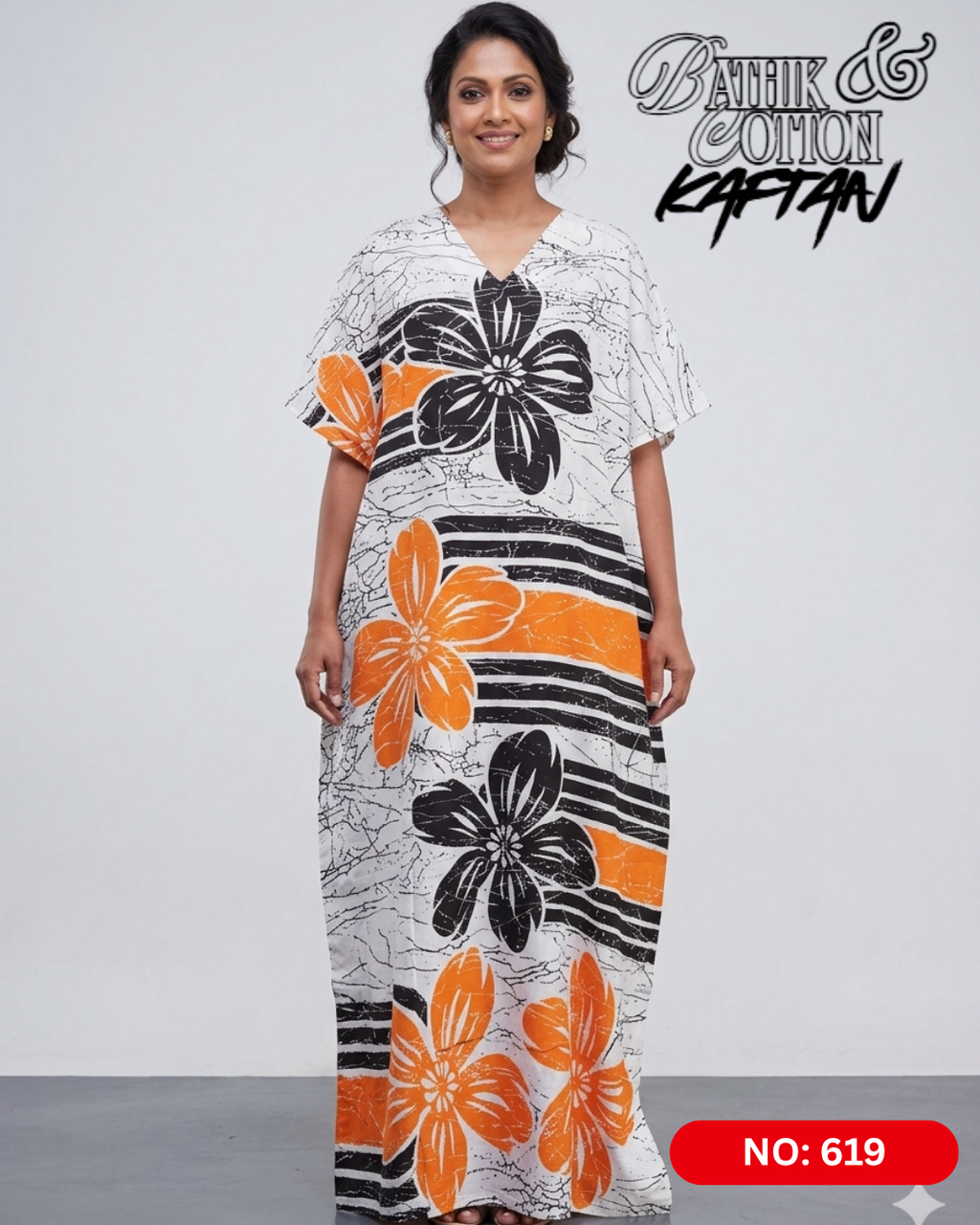 Bathik & Cotton Kaftan- 100% Cotton material | Free size comfort