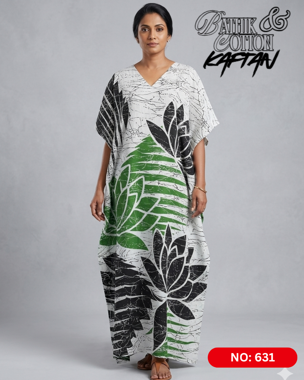 Bathik & Cotton Kaftan- 100% Cotton material | Free size comfort