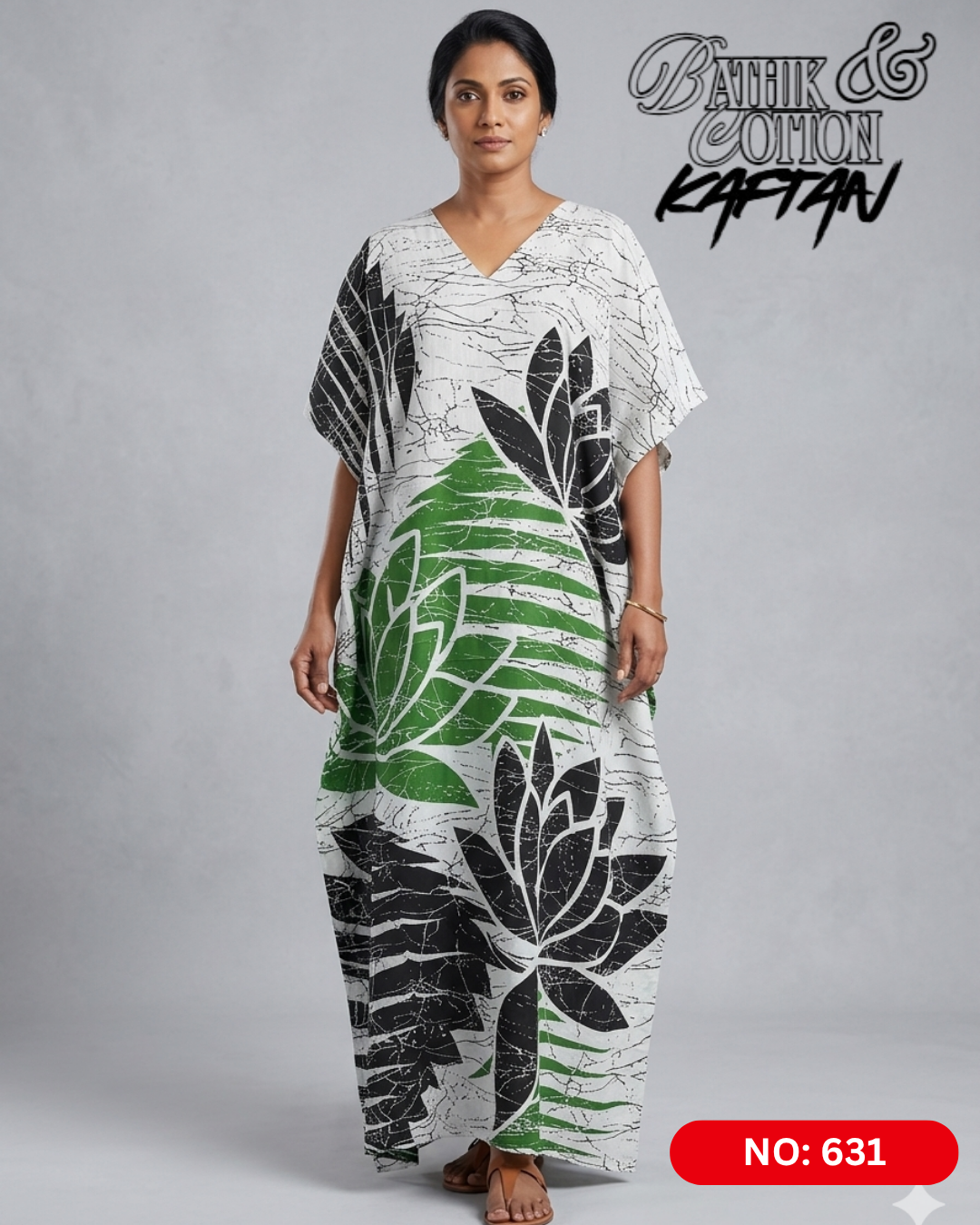 Bathik & Cotton Kaftan- 100% Cotton material | Free size comfort