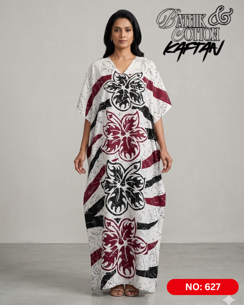 Bathik & Cotton Kaftan- 100% Cotton material | Free size comfort
