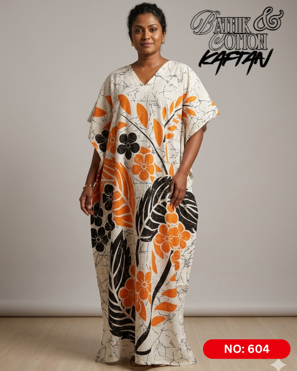 Bathik & Cotton Kaftan- 100% Cotton material | Free size comfort