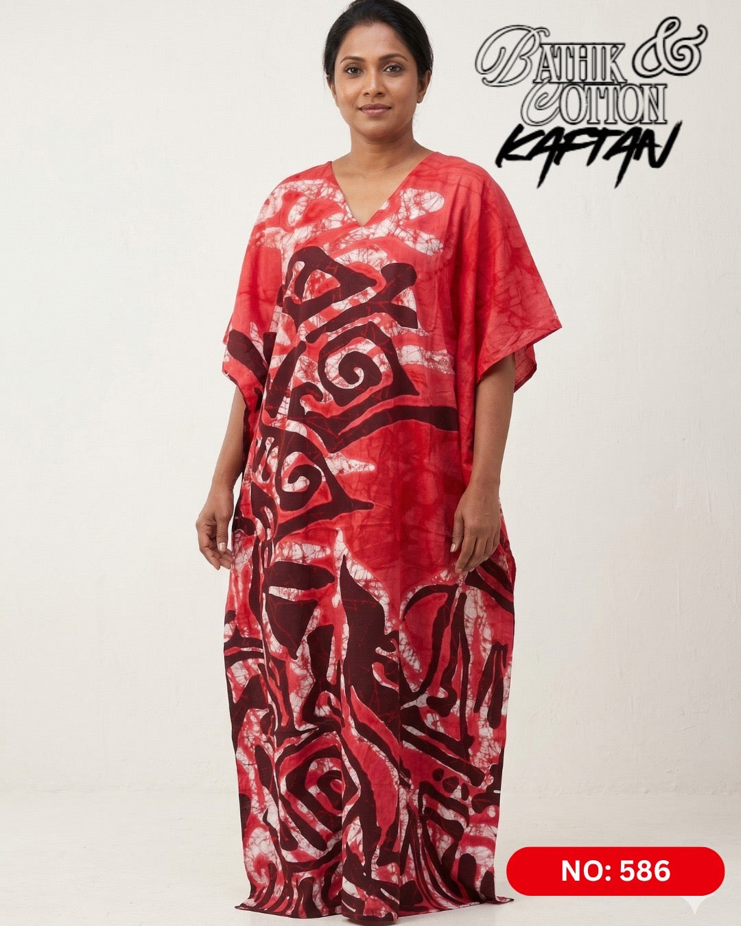 Bathik & Cotton Kaftan- 100% Cotton material | Free size comfort