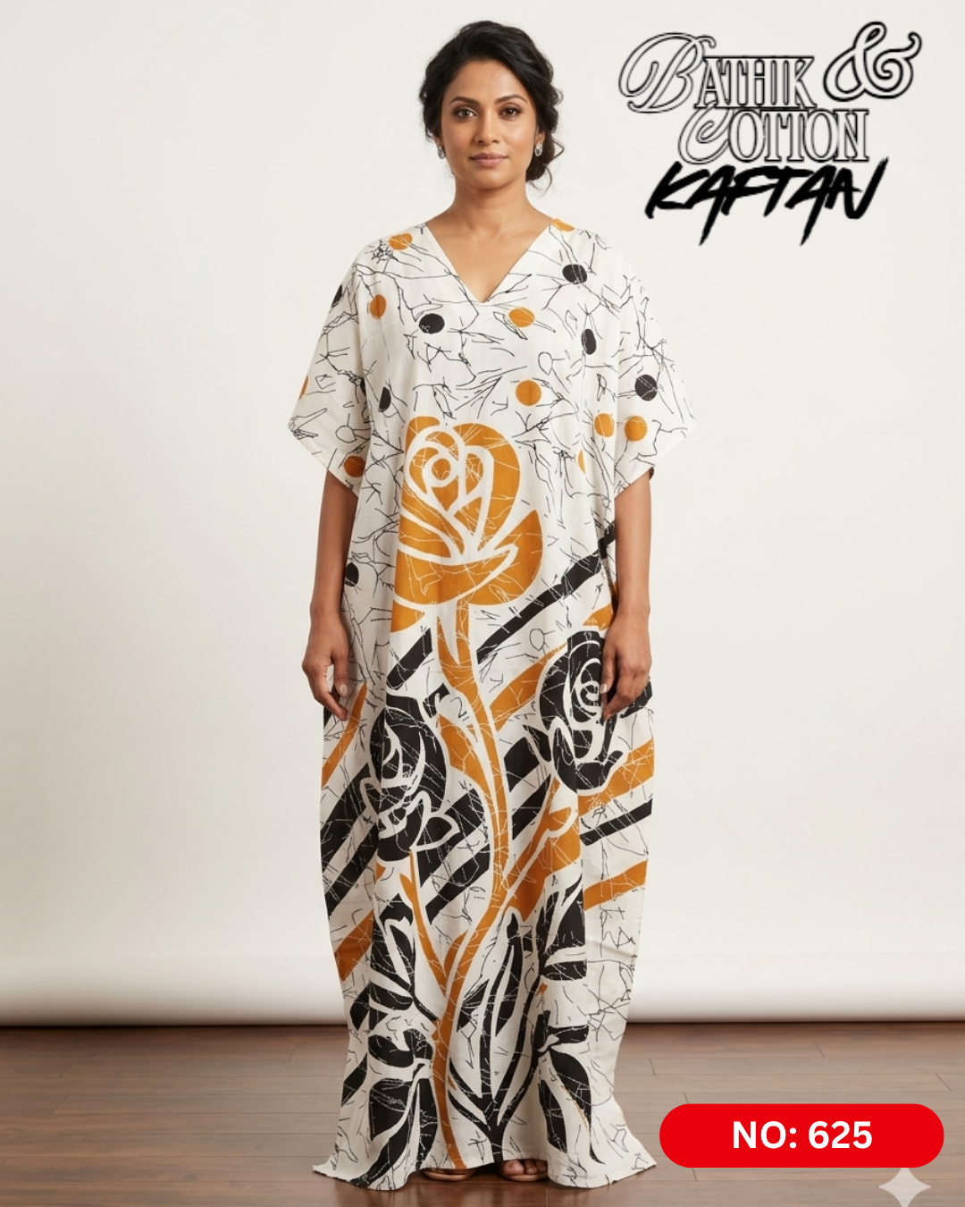 Bathik & Cotton Kaftan- 100% Cotton material | Free size comfort