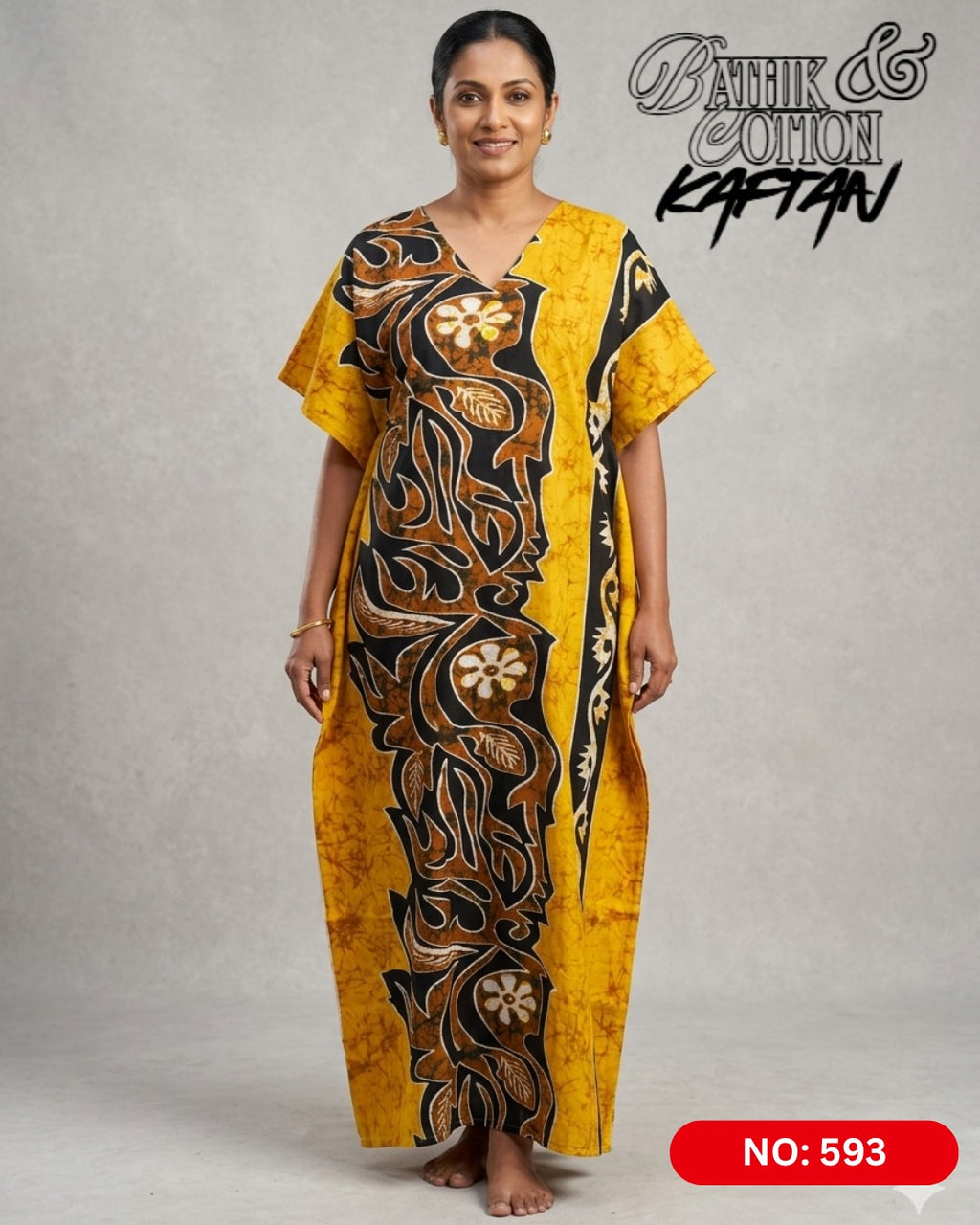 Bathik & Cotton Kaftan- 100% Cotton material | Free size comfort