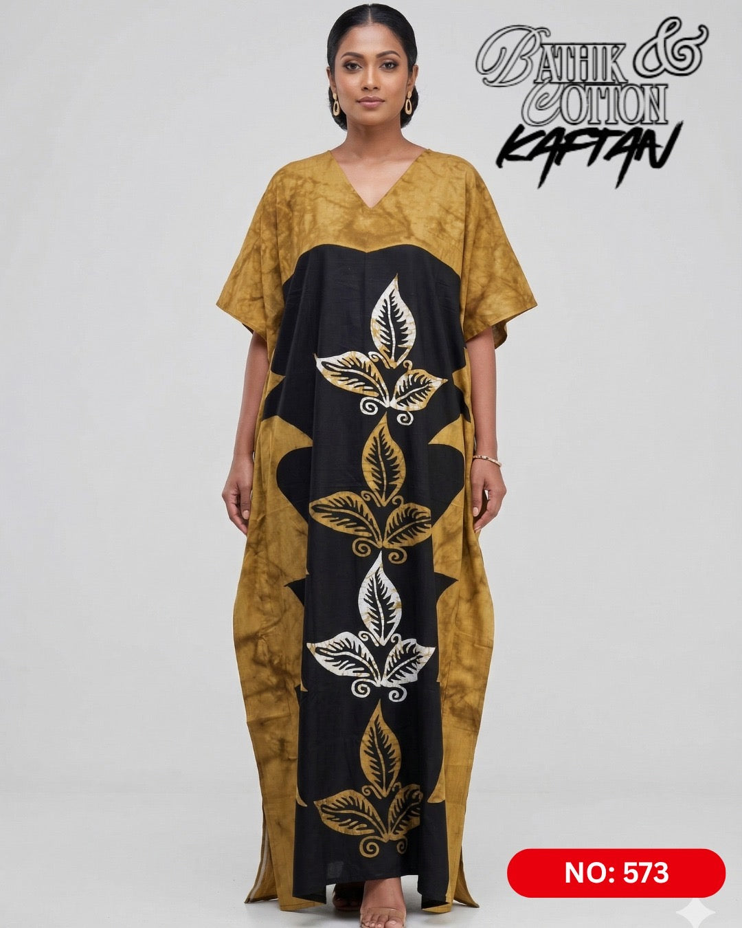Bathik & Cotton Kaftan- 100% Cotton material | Free size comfort