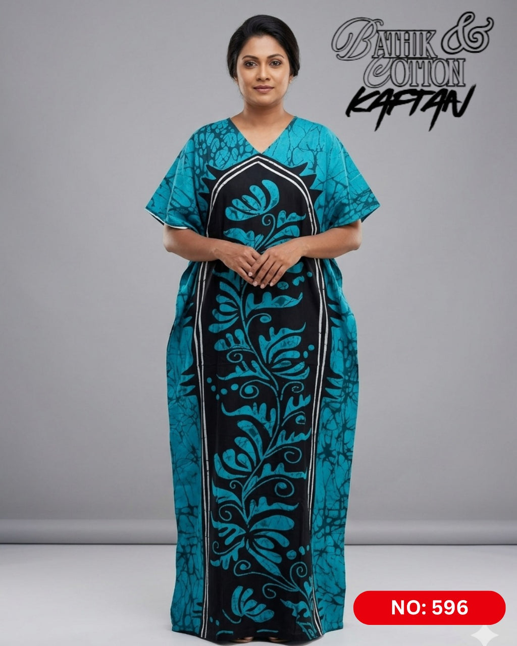 Bathik & Cotton Kaftan- 100% Cotton material | Free size comfort