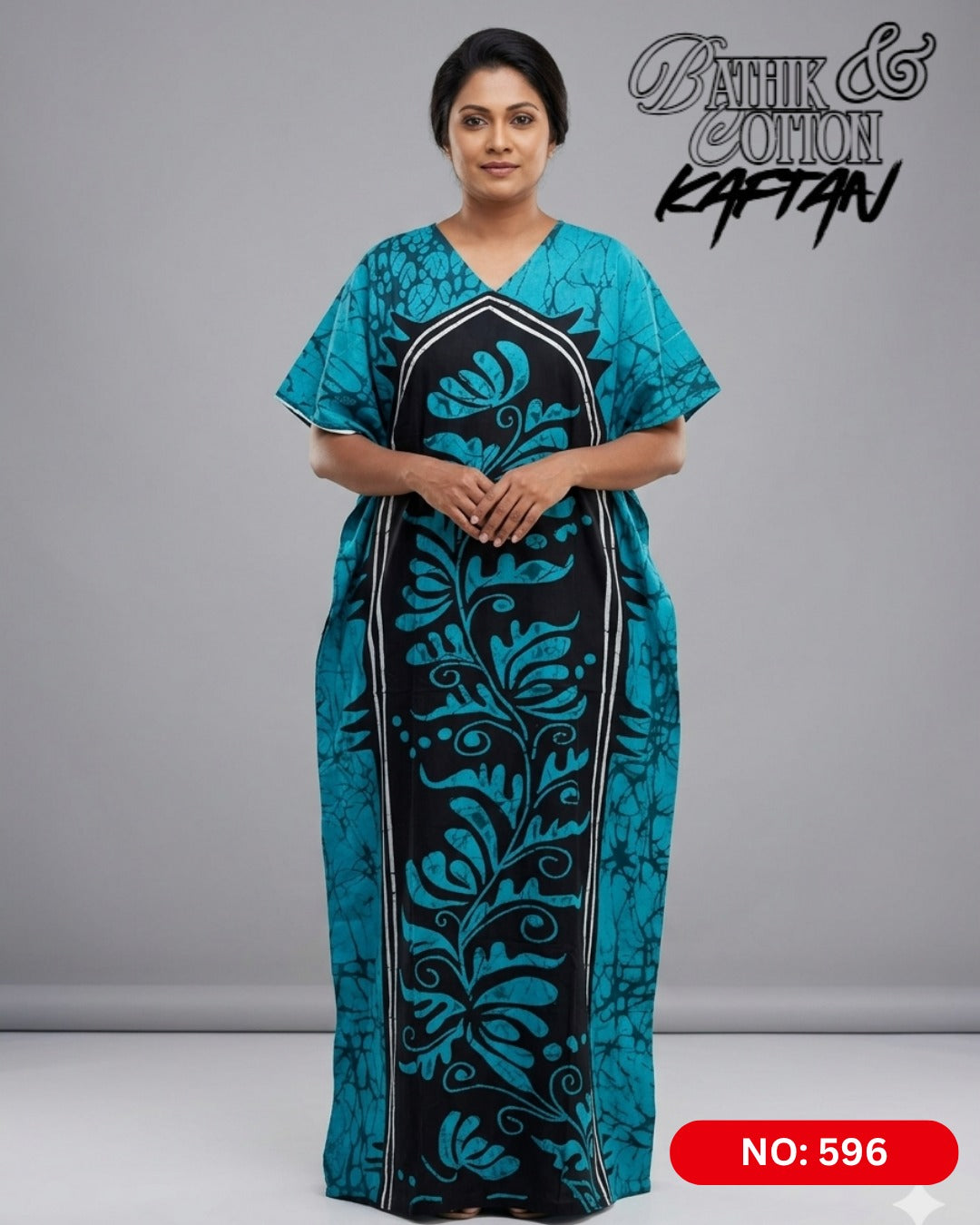 Bathik & Cotton Kaftan- 100% Cotton material | Free size comfort