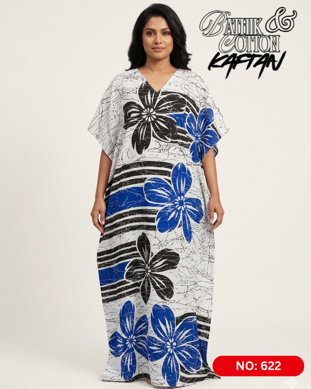 Bathik & Cotton Kaftan- 100% Cotton material | Free size comfort