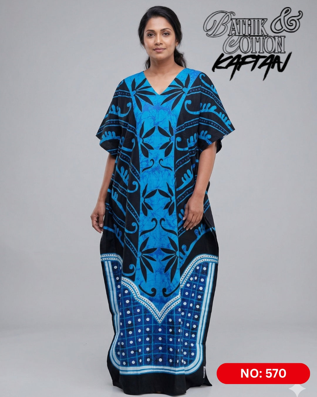 Bathik & Cotton Kaftan- 100% Cotton material | Free size comfort (Copy)