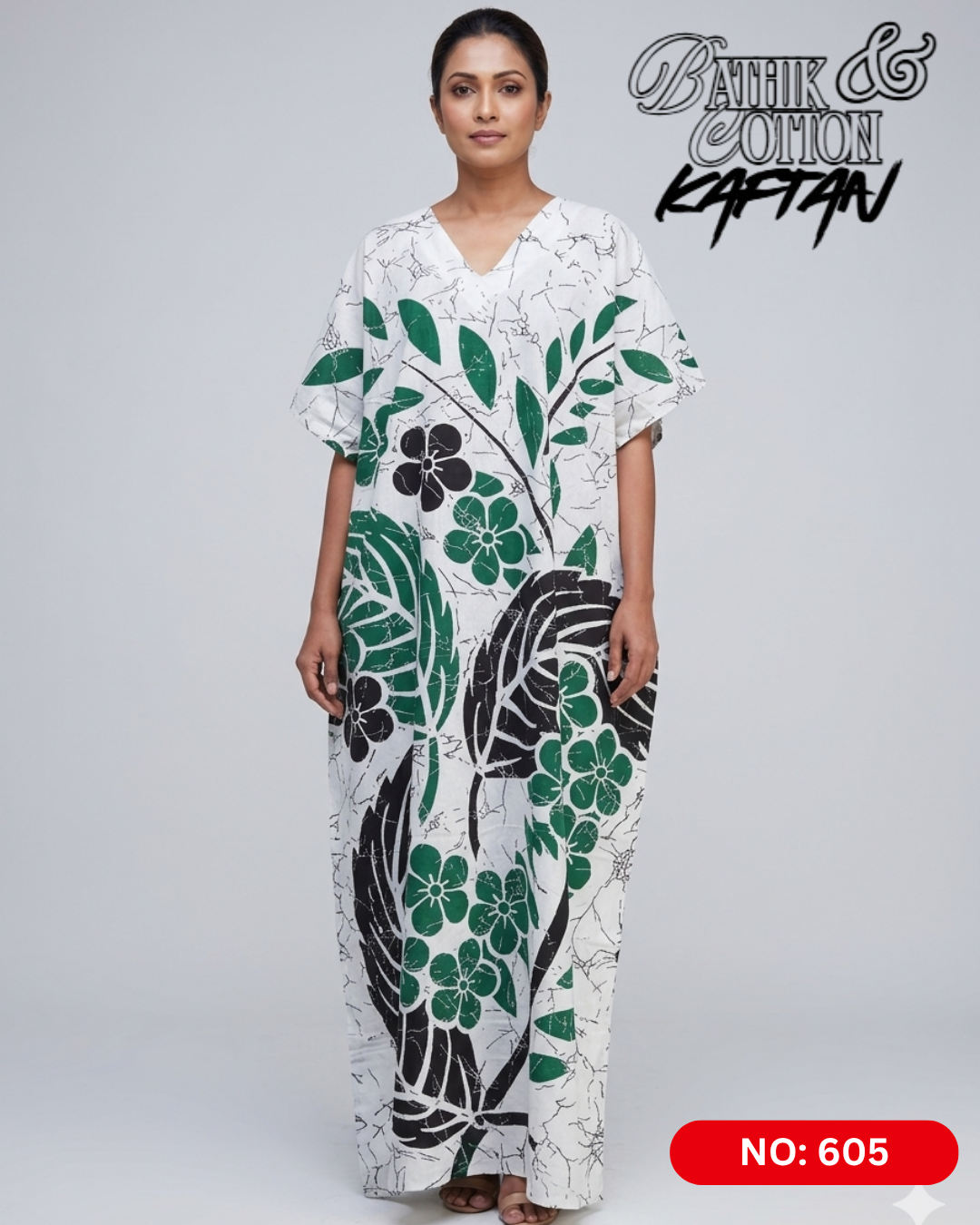 Bathik & Cotton Kaftan- 100% Cotton material | Free size comfort