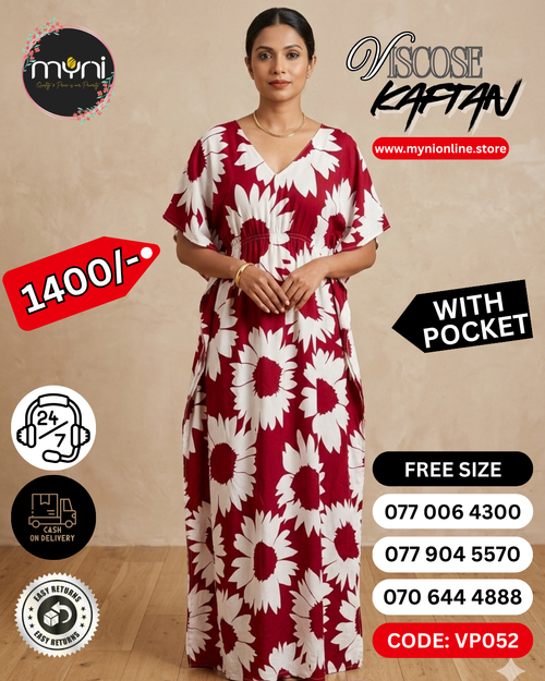 40s Viscose Kaftan - High quality Material | Free Size Comfort