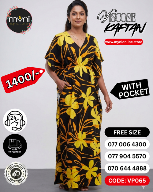 40s Viscose Kaftan - High quality material | Free size comfort