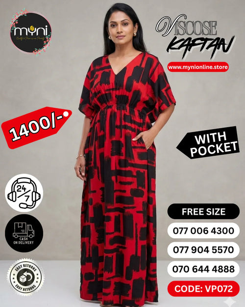 40s Viscose Kaftan - High quality material | Free size comfort | 4 Color