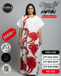 Bathik & Cotton Kaftan- 100% Cotton material | Free size comfort