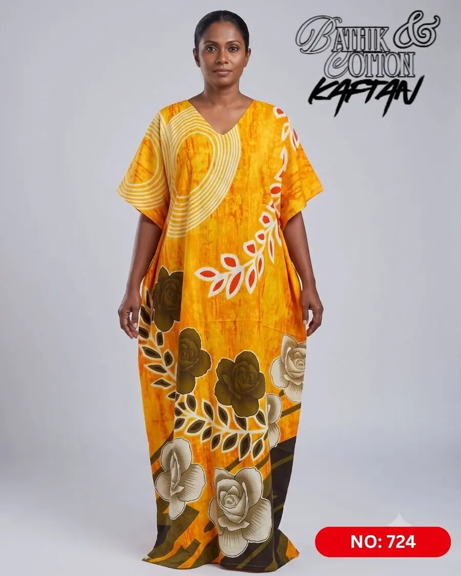 Bathik & Cotton Kaftan (NO.724)