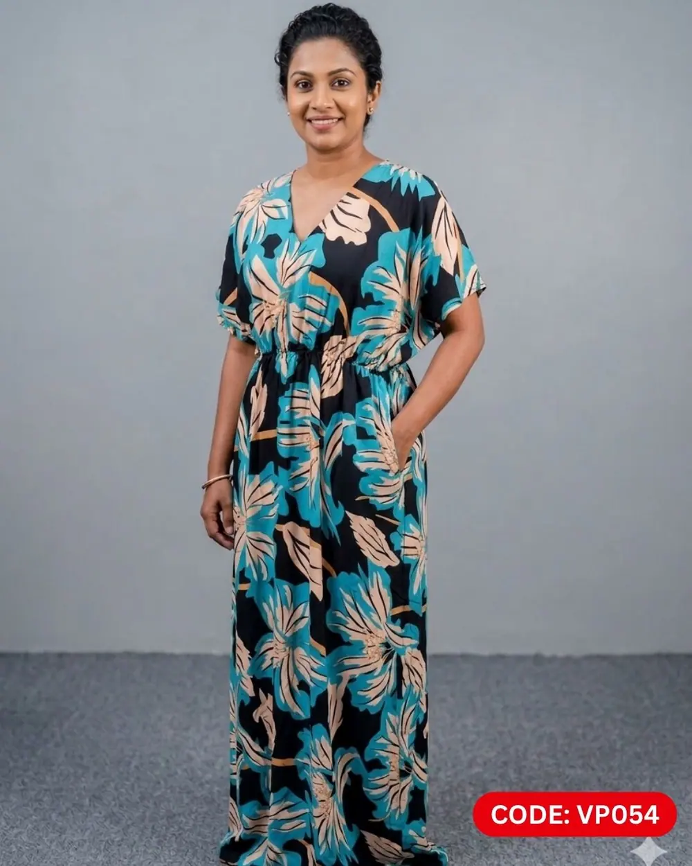Viscose KaftaN  (VP054) - MYNi Fashion Sri Lanka