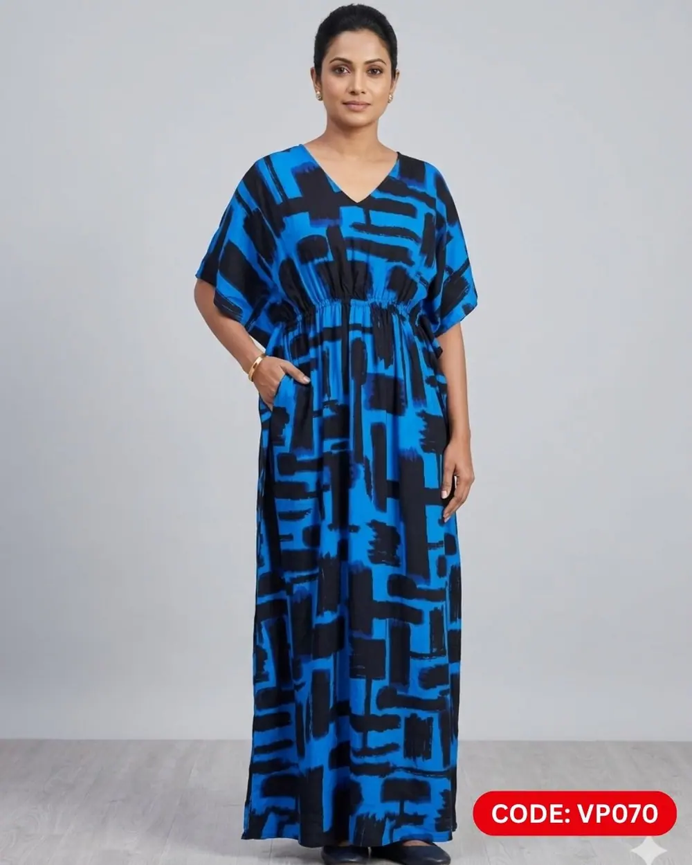 Viscose KaftaN  (VP070) - MYNi Fashion Sri Lanka