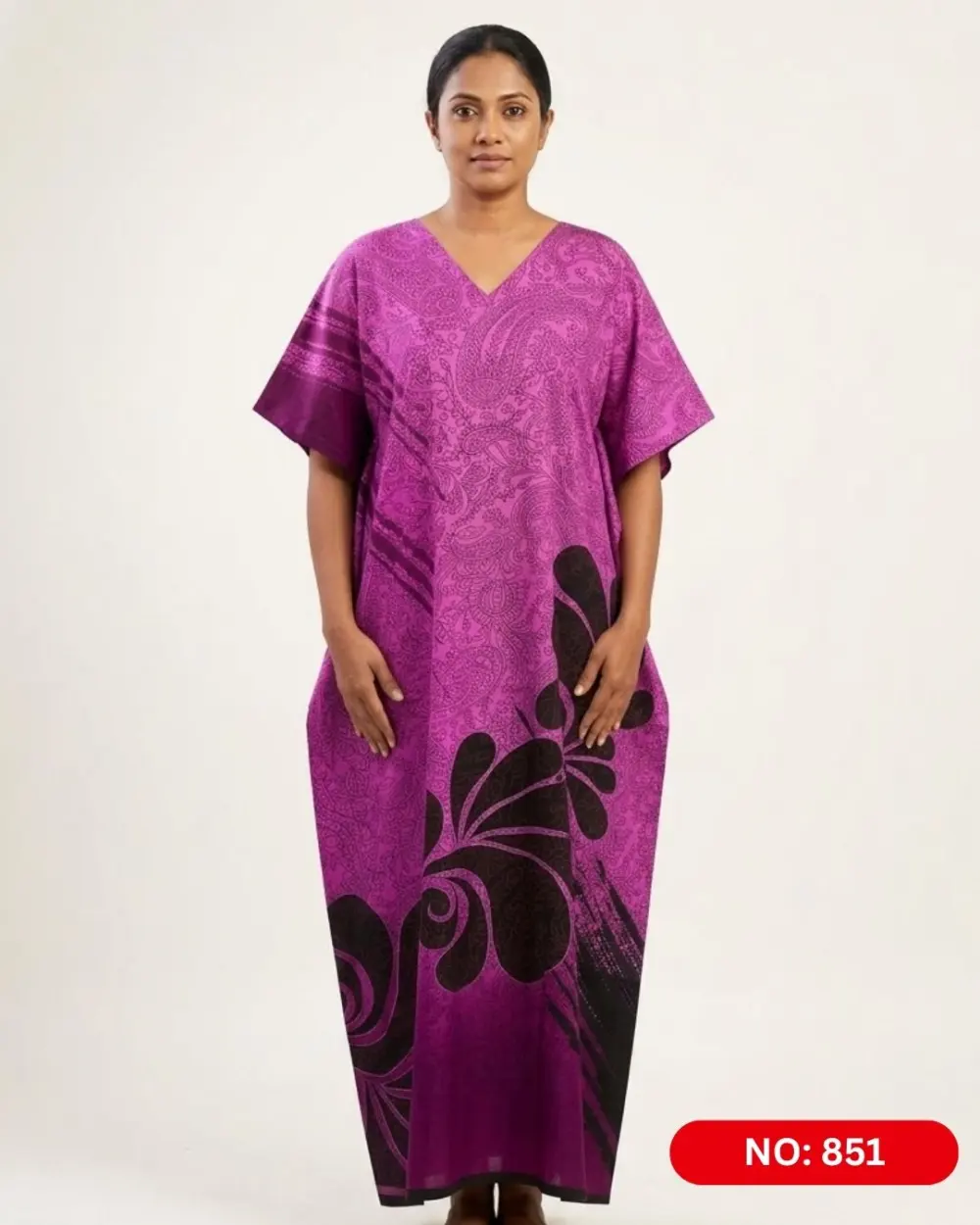 Bathik & Cotton Kaftan (NO.850/851) gallery image 2