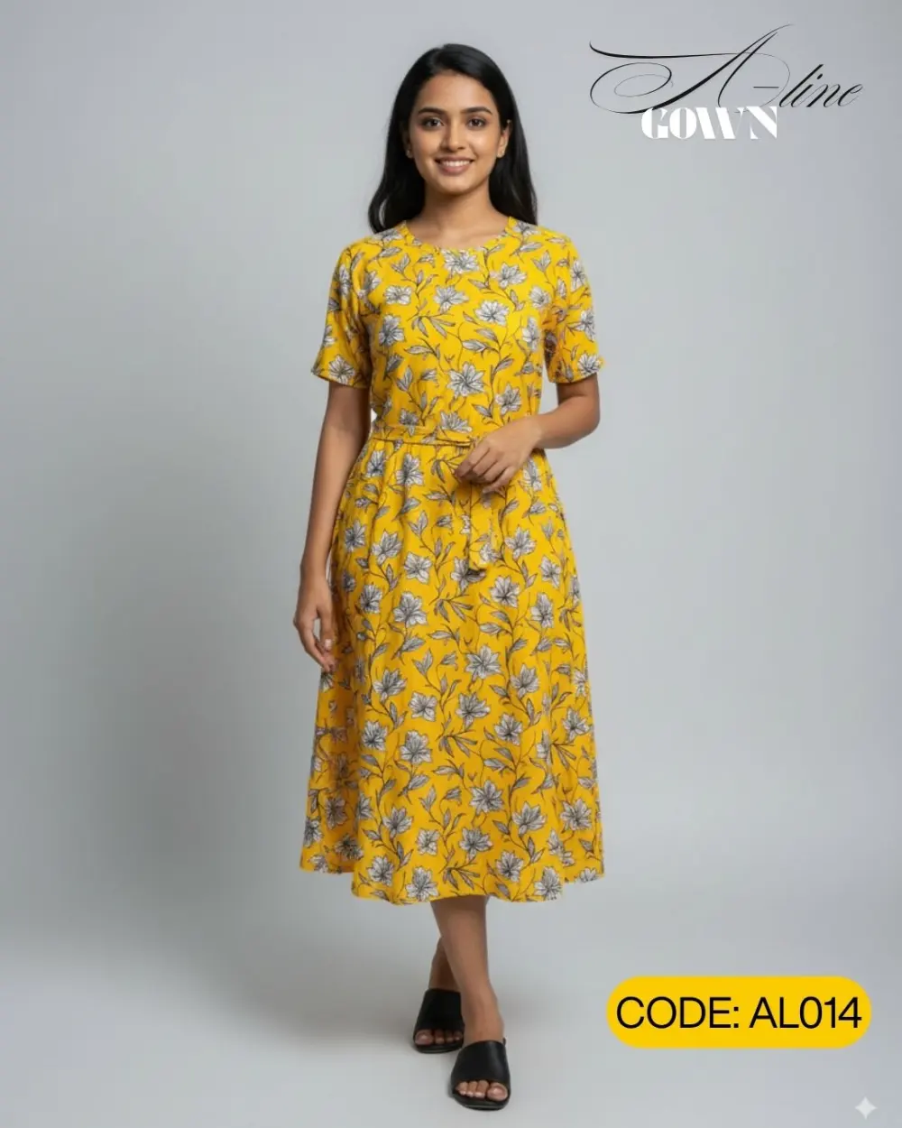 Women A-Line Frock (AL014)