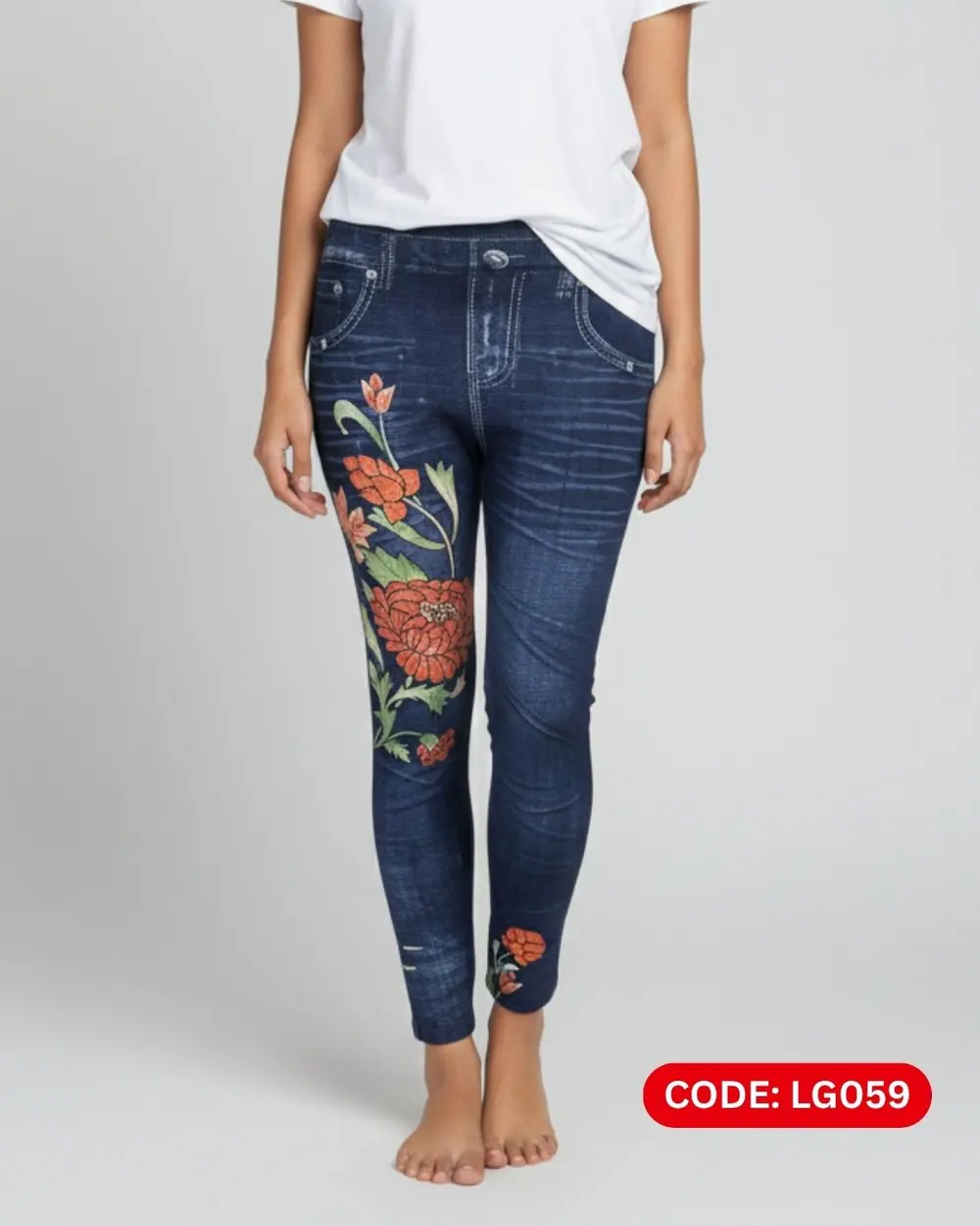 Women’s Imported Printed Leggings (LG059)