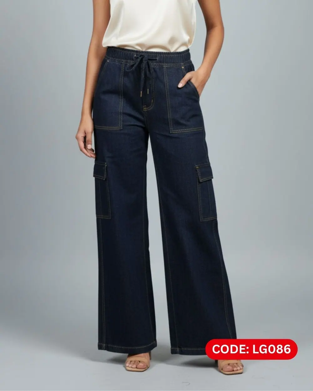 Ladies' Imported Cargo Pant (LG086)