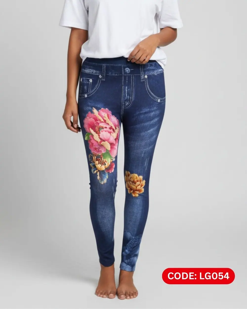 Women’s Imported Printed Leggings (LG054)
