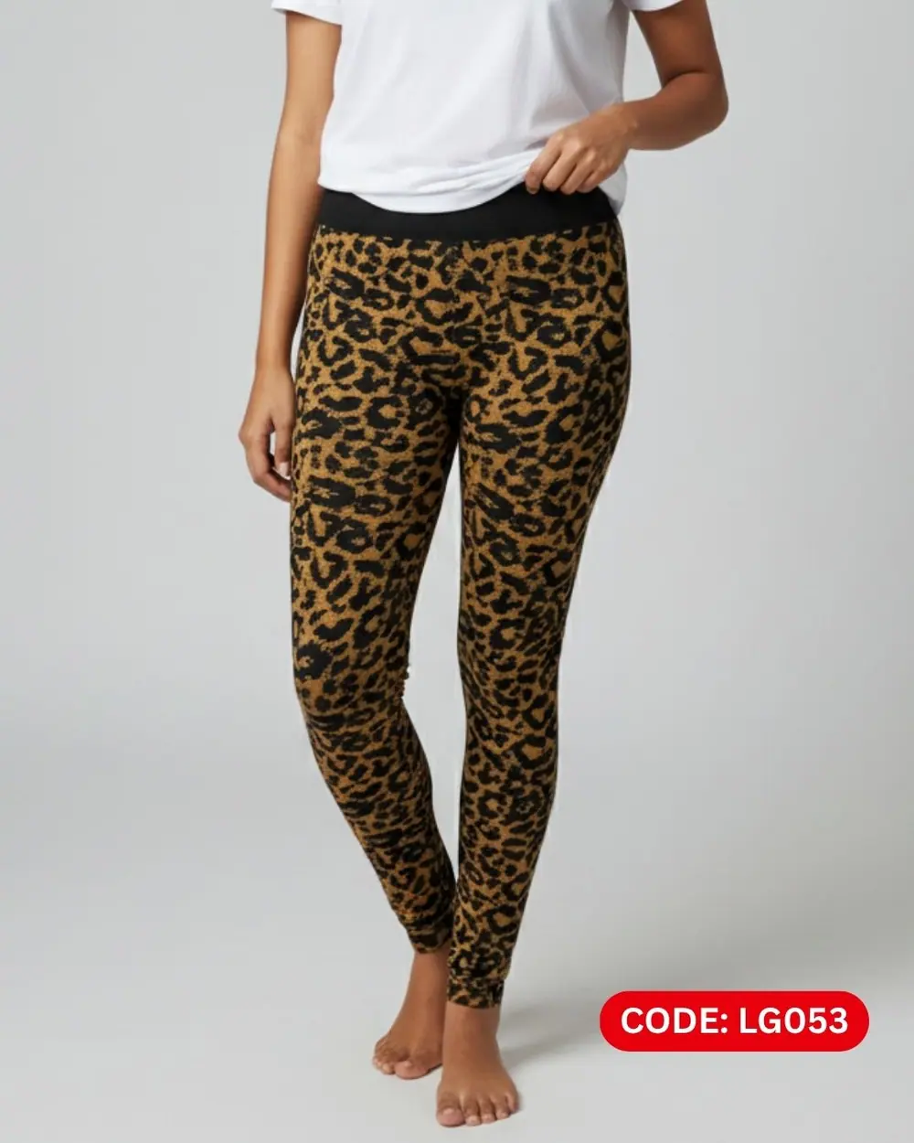 Women’s Imported Printed Leggings (LG053) - MYNi Fashion Sri Lanka