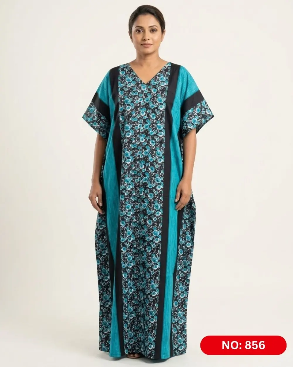Bathik & Cotton Kaftan (NO.856)