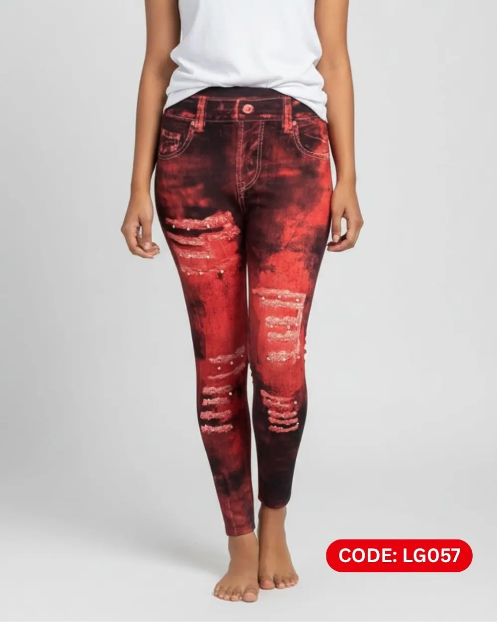 Women’s Imported Printed Leggings (LG057)